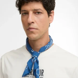 Barbour Heritage Bandana Sailboat Blue