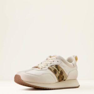 Ariat Ranch Runner Bright Cream Gilded Leopard
