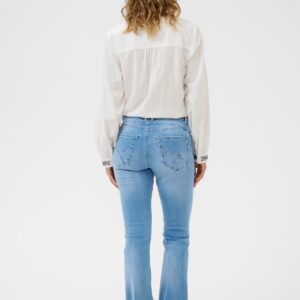 Cream CR Amalie bootcut Jeans Shape Fit LH Blue