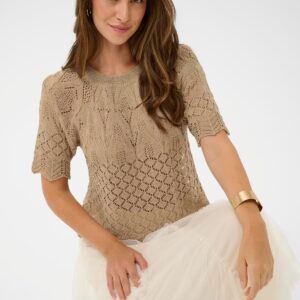 Cream CR Sevija Short Blouse