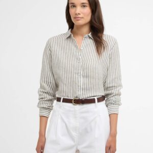 Barbour Marine shirt Dusky Khaki Stripe