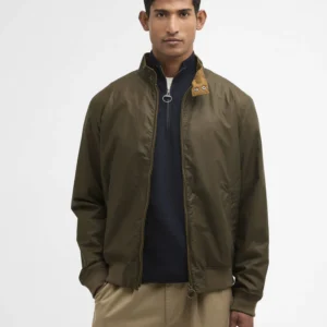 Barbour Lightweight Royston Wax Jacket Olive