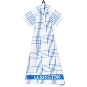 Lexington Checked Org Cot Terry Kitchen Towel WH/N