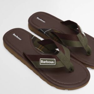 Barbour Harker Sandal Choc/Olive