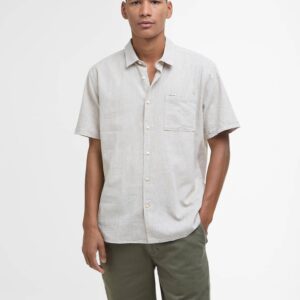 Barbour Nelsson SS Summer Shirt Stone