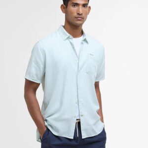 Barbour DeerPark Striped Summer Fit shirt Pale App