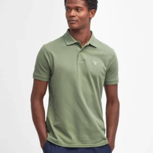 Barbour LW Sports Polo Olive