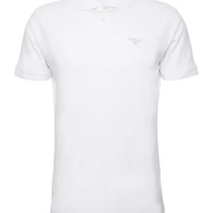 Barbour LW Sports Polo Shirt White